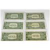 Image 8 : 11 $1 Blue Seal Silver Certificates Star Notes