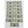 Image 1 : Lot of 13 $1 Star Notes