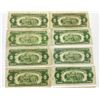 Image 8 : Lot of 16 Red Seal 1928 $2 Notes