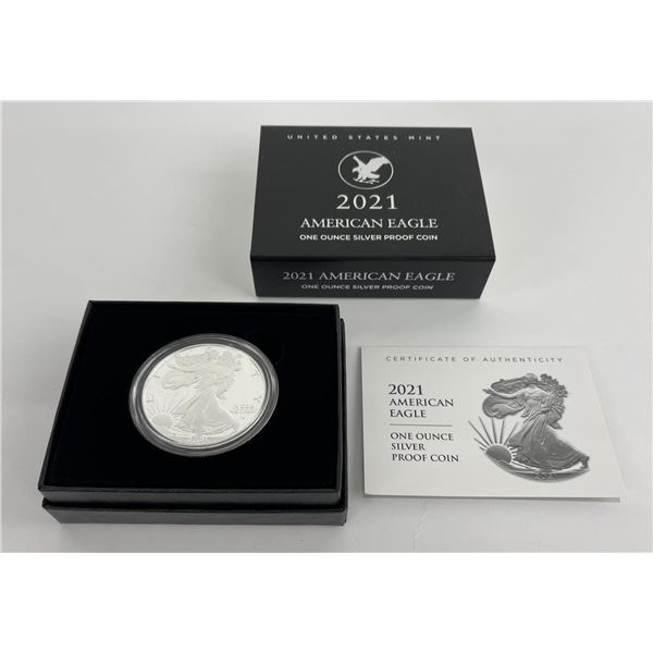 2021 West Point W Silver Eagle Proof Coin