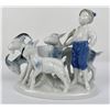 Image 1 : Gerold Porcelain Boy with Goats West Germany