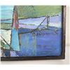 Image 2 : Mid Century Modern Abstract Oil on Canvas Painting