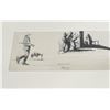 Image 2 : Richard Sparky Moore Cowboy Pen and Ink Drawing