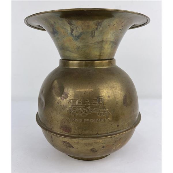 Union Pacific Railroad Spittoon