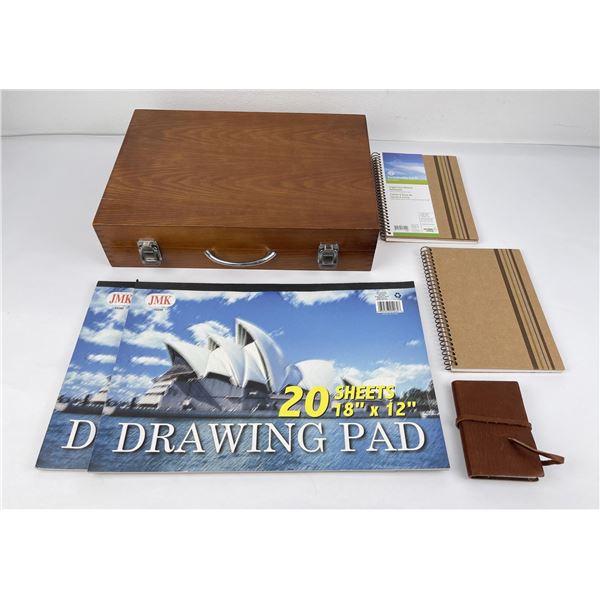 Very Nice New Artists Paint Set and Paper