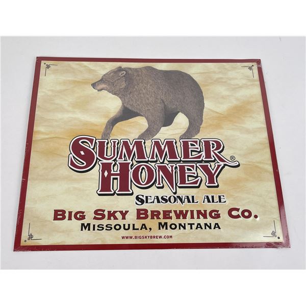 Big Sky Brewing Missoula Montana Sign Summer Honey