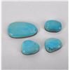 Image 2 : Natural Arizona Turquoise Cabochon Stones 67 cts