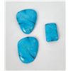 Image 1 : Natural Arizona Turquoise Cabochon Stones 77 cts