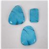 Image 2 : Natural Arizona Turquoise Cabochon Stones 77 cts