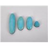 Image 1 : Natural Arizona Turquoise Cabochon Stones 95 cts