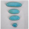 Image 2 : Natural Arizona Turquoise Cabochon Stones 95 cts