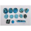 Image 2 : Natural Arizona Turquoise Cabochon Stones 200 cts