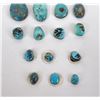 Image 2 : Natural Arizona Turquoise Cabochon Stones 79 cts