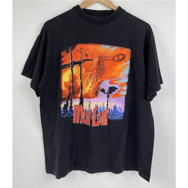 Vintage Meat Loaf European Tour 1999 T Shirt