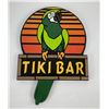Image 1 : Custom Made Hand Painted Wood Tiki Bar Sign