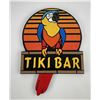 Image 1 : Custom Made Hand Painted Wood Tiki Bar Sign