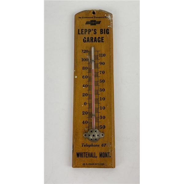 Lepp's Big Garage Chevrolet Montana Thermometer