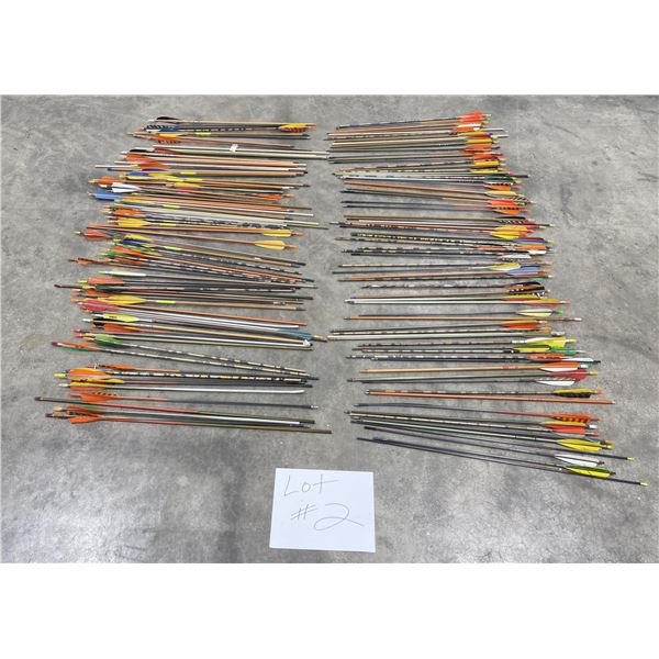 Large Group of Dale Dye Arrows