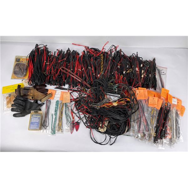 Huge Lot of Custom Made Archery Bow Strings