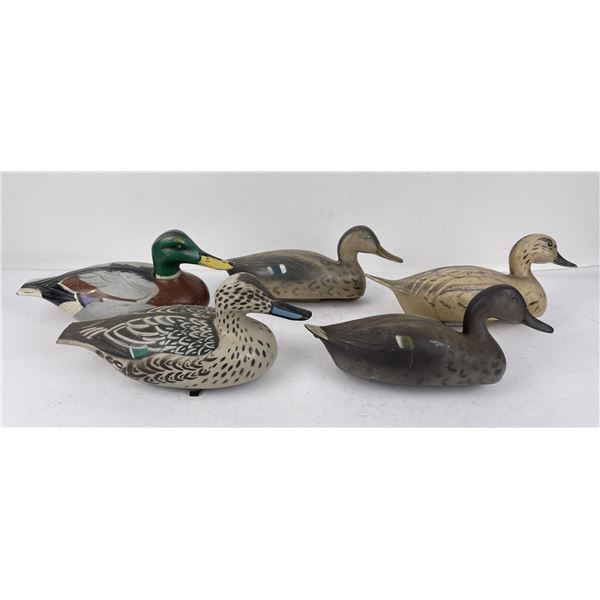 Lot of Plastic Duck Hunting Decoys