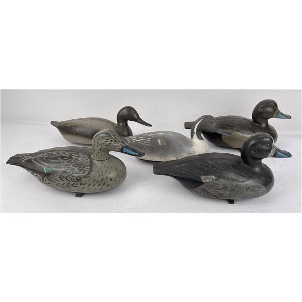 Lot of Plastic Duck Hunting Decoys