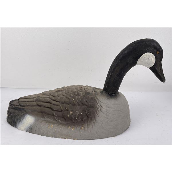 Goose Paper Mache Hunting Decoy