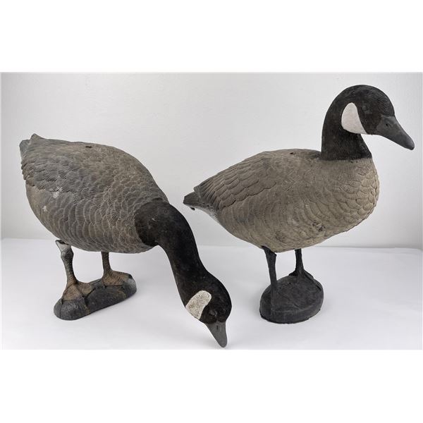 Pair of Sport Plast Goose Decoys