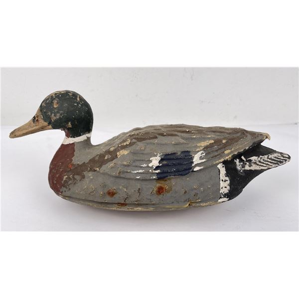 Wingsetter Paper Mache Duck Hunting Decoy