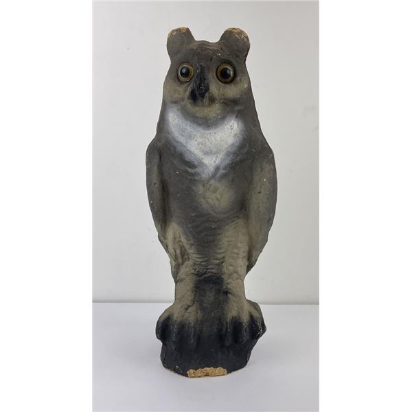 Victor ATC Paper Mache Owl Decoy