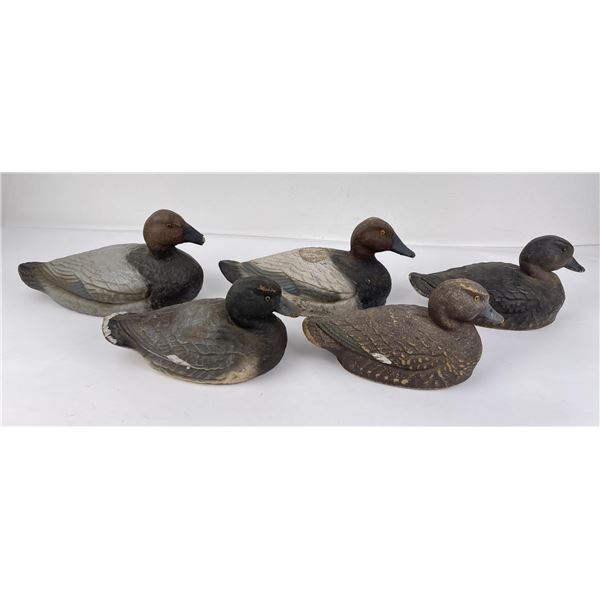 Lot of Ariduk Paper Mache Duck Hunting Decoys