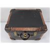 Image 2 : Scarce Antique Small Sized Travel Trunk