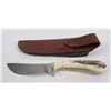 Image 2 : Beautiful Elk Horn Handle Custom Knife Roe