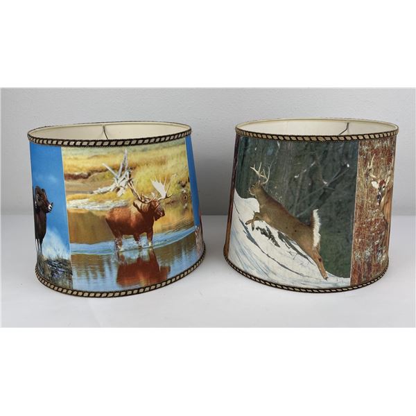 Pair of Western Lamp Shades