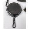 Image 10 : Collection of Griswold Cast Iron Cooking Pans