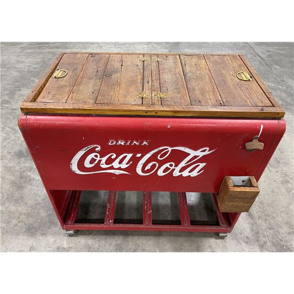 Antique Coca Cola Coke Cooler