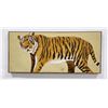 Image 1 : Mid Century Tiger Painting Oil on Canvas