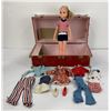 Image 1 : Vintage Doll in Steamer Trunk