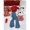 Image 4 : Vintage Doll in Steamer Trunk
