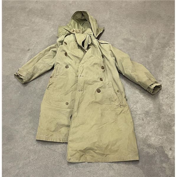 WW2 Cold Weather Hooded Parka