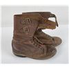 Image 1 : Pair of WW2 Children's Army Paratrooper Boots