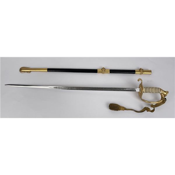 Vanguard US Navy Officers Presentation Sword