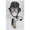 Image 3 : Russian Korean War Flight Helmet and Goggles