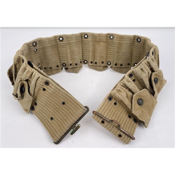 Mills 1909 9 Pocket Cartridge Belt Eagle Snap