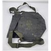 Image 1 : WW2 Army Combat Service Gas Mask U-L
