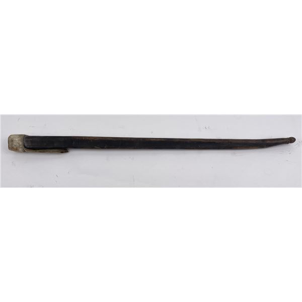 Angular Leather Socket Bayonet Scabbard