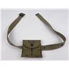 Image 1 : WW2 USMC Belt w/ M1 Carbine Mag Pouch