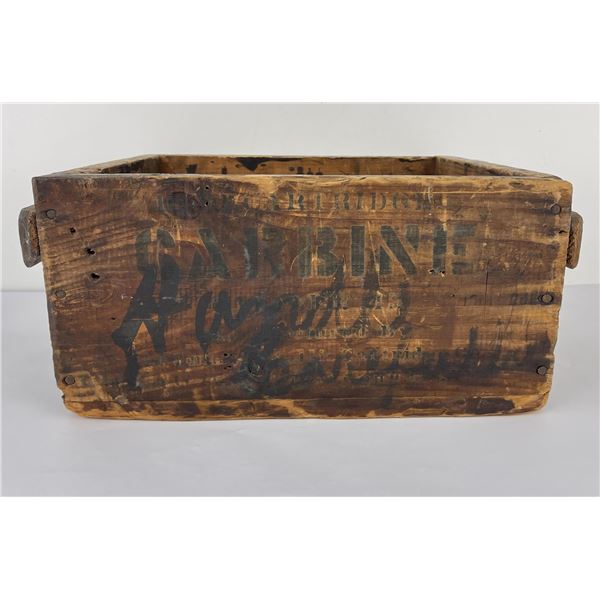 Indian Wars Spanish American War Carbine Crate