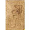 Image 1 : Italian Signed Da Vinci Ink on Papyrus Paper
