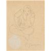 Image 1 : French Ink on Paper Signed P Gaugin