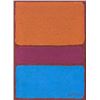 Image 1 : American Abstract Oil on Canvas Signed Rothko